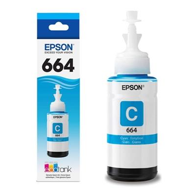 BOTELLA DE TINTA EPSON 664 (T664220AL) CYAN