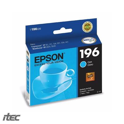 CARTUCHO EPSON (T196220 #196) CYAN