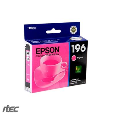 CARTUCHO EPSON (T196320 #196) MAGENTA
