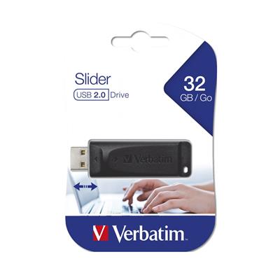 PENDRIVE VERBATIM SLIDER 32GB (98697)