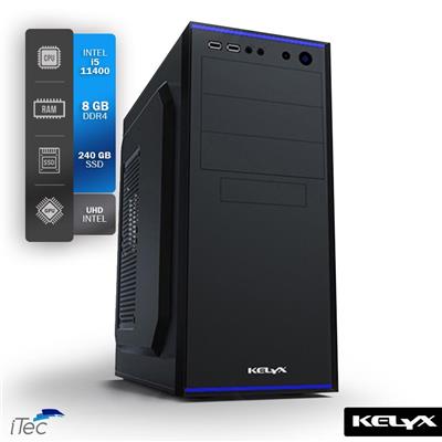 PC KELYX I5 11400 8GB 240GB SSD FREE OS