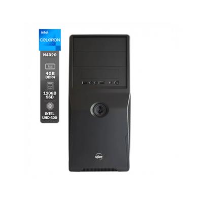 PC GFAST CELERON N4020 4GB 120SSD (H-100) FREE OS C/KIT
