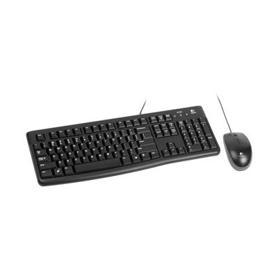 TECLADO & MOUSE LOGITECH USB (MK120) NEGRO