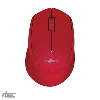 Mouse Inalambrico Logitech M280 Rojo 910-004286