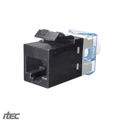 JACK RJ45 COMMSCOPE CAT 5E NEGRO