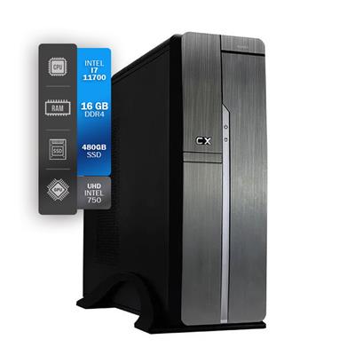 PC CX SLIM I7 11700 16GB 480GB FREE OS