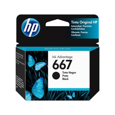 CARTUCHO HP 667 (3YM79AL) NEGRO