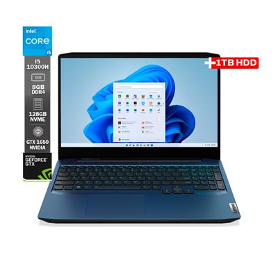 NOTEBOOK LENOVO I5 10300H 8GB 128GB+1TB 15.6P (81Y400F1AR) + GTX1650 W10H
