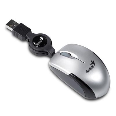 Mini Mouse Genius Micro Traveler Silver USB