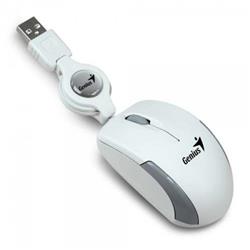 Mini Mouse Genius Micro Traveler Blanco USB