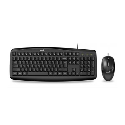 TECLADO Y MOUSE GENIUS USB (KM-200) BLACK