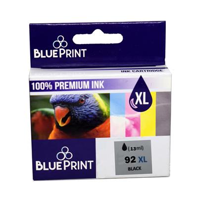 CARTUCHO BLUEPRINT ALTERNATIVO HP (92XL) NEGRO