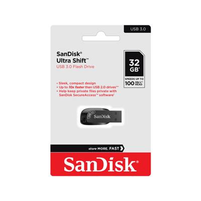 PENDRIVE SANDISK ULTRA SHIFT 32GB (SDCZ410-032G-G4
