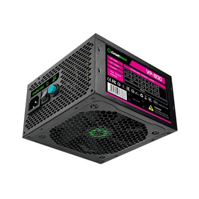 FUENTE GAMEMAX 800W (VP-800) 80 PLUS BRONCE
