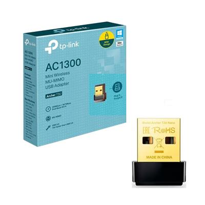 PLACA DE RED WIFI TP-LINK USB (AC1300) 2.4-5.0 GHz