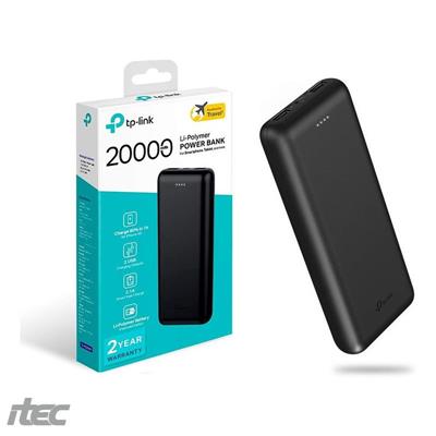 POWER BANK TP LINK 20000MAH (TLPB20000) USBX2