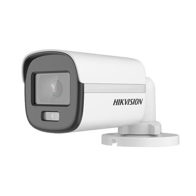 CAMARA BULLET HIKVISION COLORVU 2MP 2.8MM (DS-2CE10DF0T-F) METALICA
