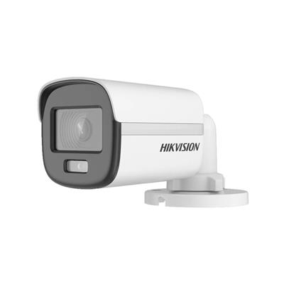 CAMARA BULLET HIKVISION COLORVU 2MP 2.8MM (DS-2CE10DF0T-PF) PLASTICA