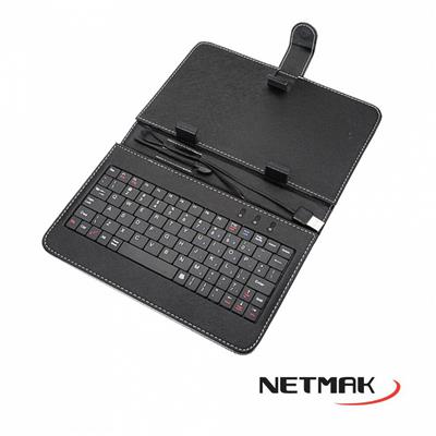 FUNDA TABLET 7 PULGADAS CON TECLADO NETMARK (NMTAB7)