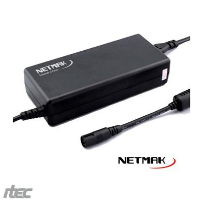 CARGADOR UNIVERSAL NETMAK 90W (NM-1287) AUTOMATICO