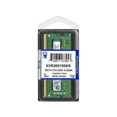 MEMORIA SODIMM KINGSTON 8GB DDR4 2666MHZ (KVR26S19S6/8)