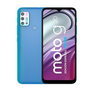 CELULAR MOTOROLA SPECIAL G20 128GB/4GB (XT2128) AZUL GLACIAR