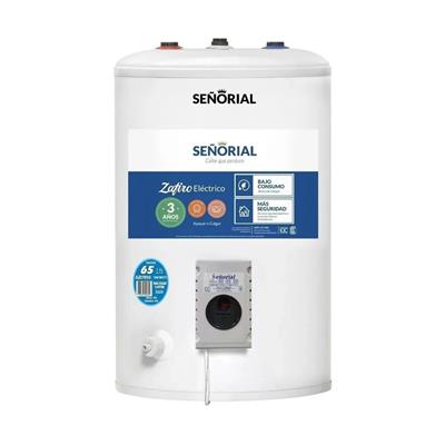 TERMOTANQUE ELECTRICO SEÑORIAL ZAFIRO 65L (TESZ-65) 1500W