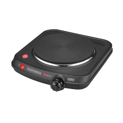ANAFE ELECTRICO TELEFUNKEN 1H 1600W (TFAE5500) NEGRO	