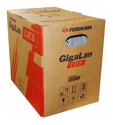 BOBINA FURUKAWA GIGALAN CAT6 305M INT GRIS