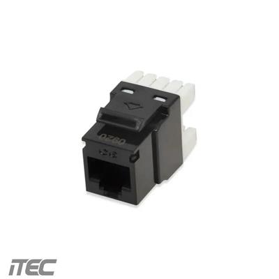 JACK RJ45 HEMBRA FURUKAWA (CAT6) NEGRO