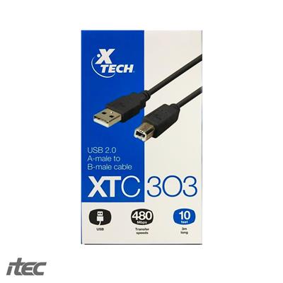 CABLE IMPRESORA USB 3M (XTC303) 