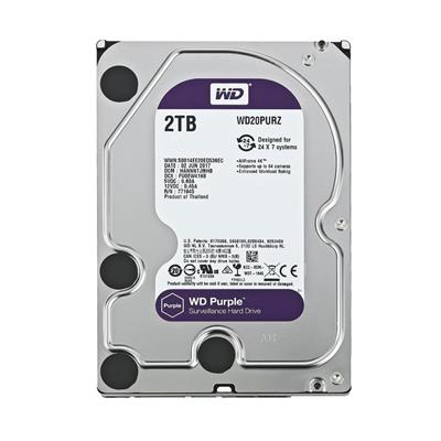 DISCO HDD WESTERN DIGITAL 2TB PURPLE (WD20PURZ)