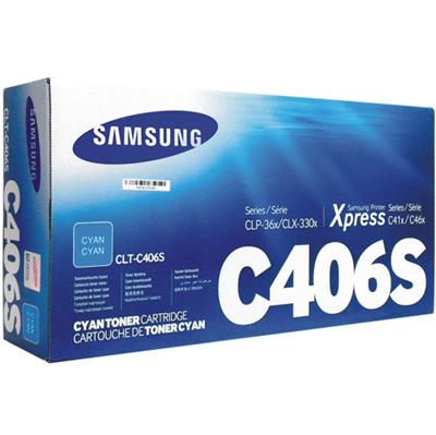 TONER SAMSUNG (CLT-C406S #406) CYAN
