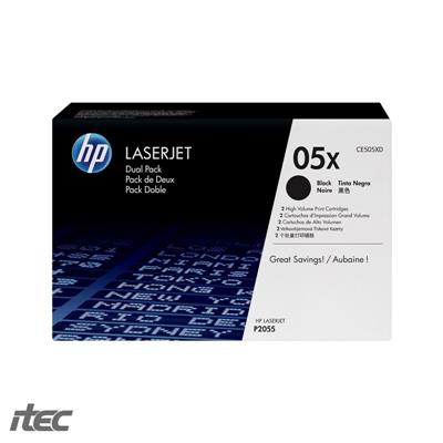 TONER HP DUAL PACK 05X (CE505XD #05X) NEGRO