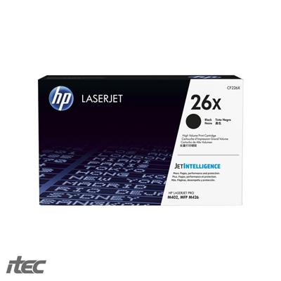TONER HP Original (CF226X #26X) Negro