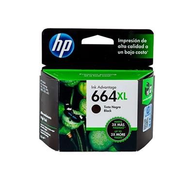 CARTUCHO HP (F6V31AL 664XL) NEGRO