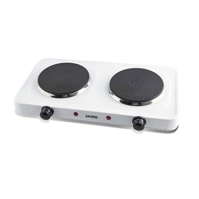 ANAFE ELECTRICO JAHRO 2 HORNALLAS BLANCO