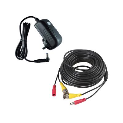 KIT CABLE 18M + FUENTE 12 1A