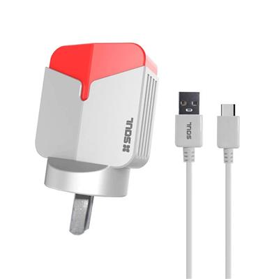 COMBO CARGADOR SOUL + CABLE USB C