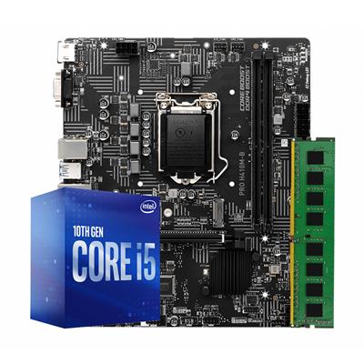 COMBO I5 10400 + 8GB + MOTHER MSI PRO (H410M-B)