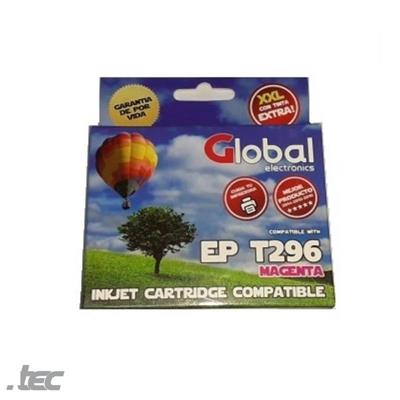 CARTUCHO ALTERNATIVO GLOBAL P/EPSON T296M MAGENTA